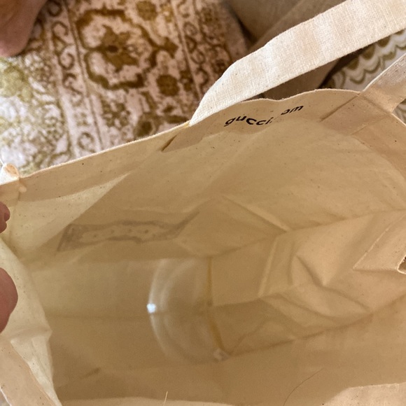 New Authentic Gucci Linen Tote - Picture 6 of 6